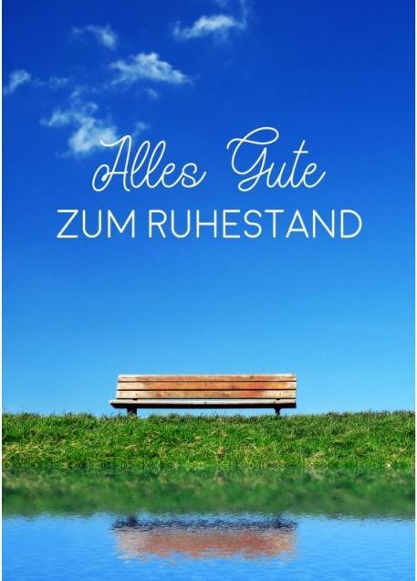 Actual product image Taurus Kunstkarten Greeting card Happy retirement - Maxi Card A4