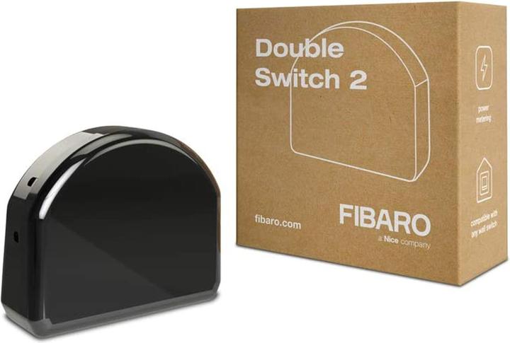 Actual product image Fibaro Relay flush-mounted insert 2 switches (Switch actuator)
