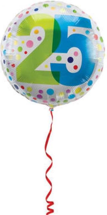 Actual product image Folat Foil balloon 25th birthday (1 x)