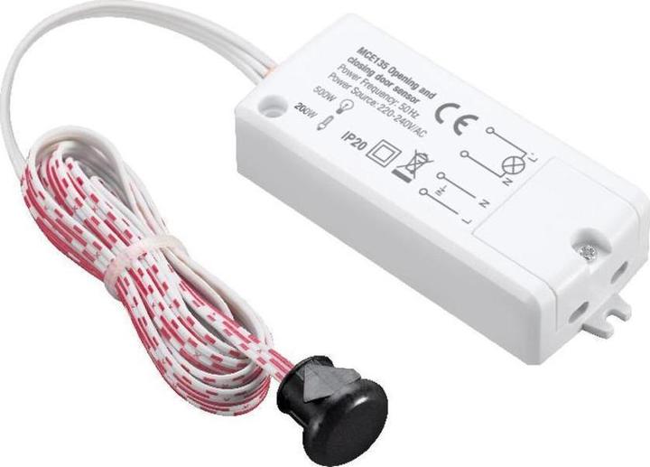 Produktbild Maclean MCE135 motion detector PIR opening closing door short distance energy saving (0.06 m)