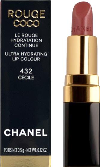 Actual product image Chanel Rouge Coco No.432 (#432 Cecile)