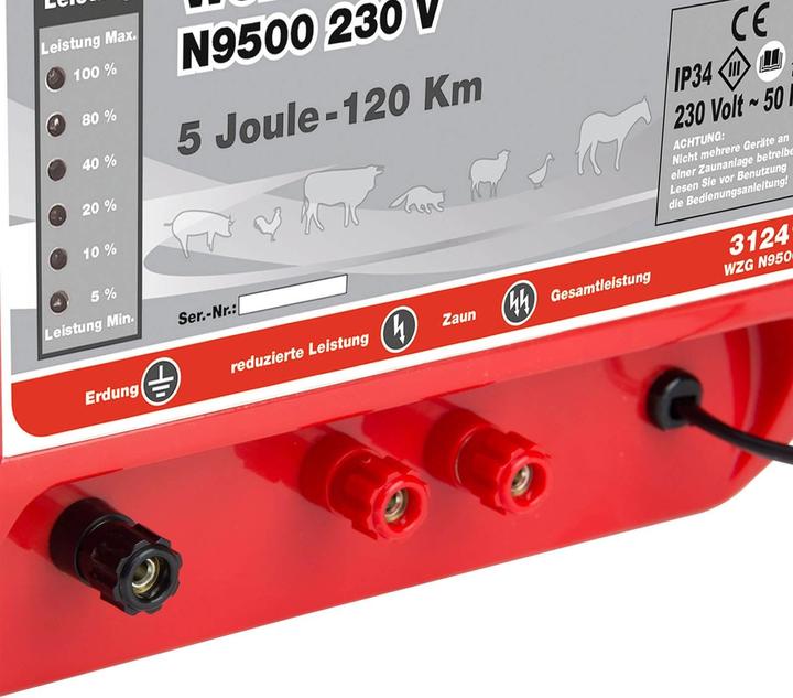 Produktbild Dema Weidezaungerät Elektrozaungerät 230V Mammut N9500
