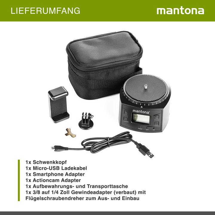 Produktbild mantona Turnaround 360 Advanced 3 (Panoramakopf)