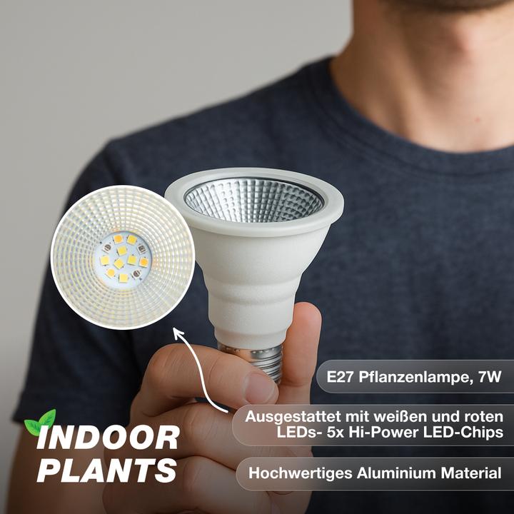 Produktbild Venso E27 Pflanzenlampe "Indoor plants" 7W 60° (LED, 240 V)