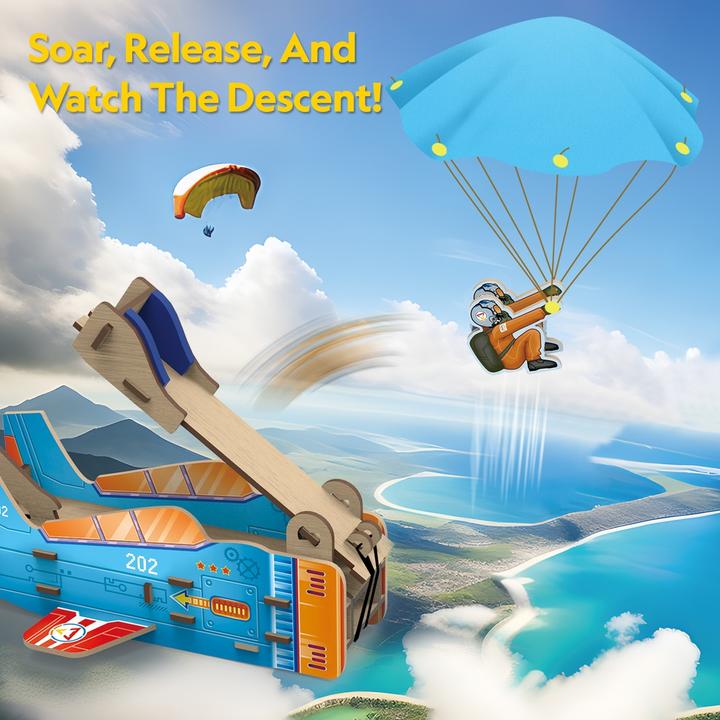 Actual product image Cubicfun Fallschirm-Katapult