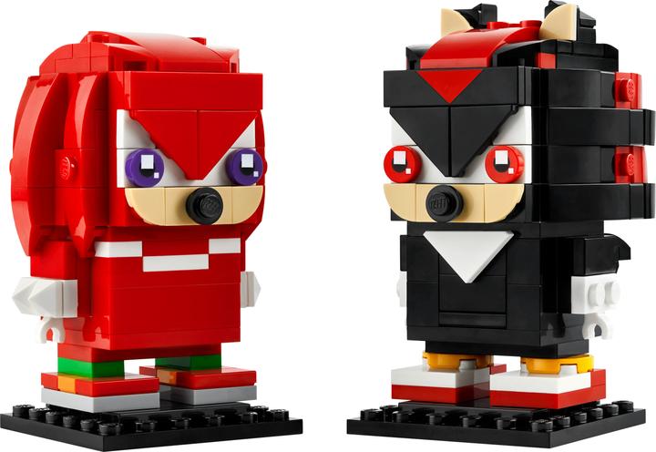 Produktbild LEGO BrickHeadz Sonic the Hedgehog Knuckles & Shadow (40672, LEGO Brickheadz)