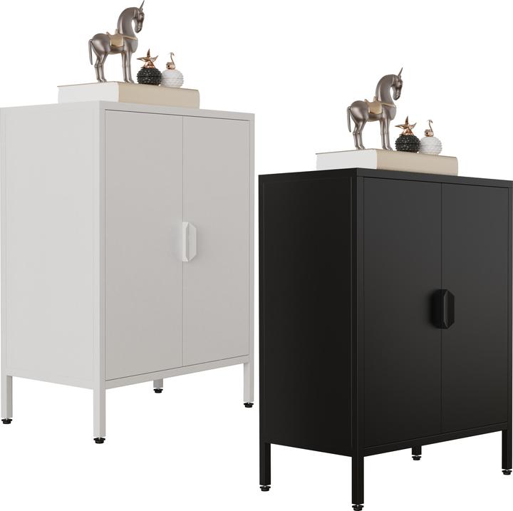 Produktbild VCM Stahl Kommode Sideboard Flokas S (80 x 60 x 35 cm)