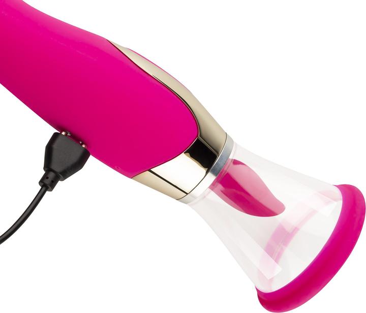 Produktbild Teazers Pleasure Pump mit GPunkt Vibrator Pink