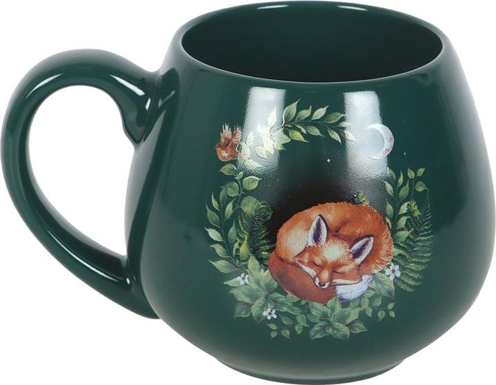 Immagine prodotto Something Different Volpe Addormentata Tazza Arrotondata (500 ml, 1 x)