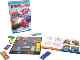 Actual product image Ravensburger ThinkFun - 76642 - Rush Hour Mitbringspiel - The well-known logic game in a compact format as a (German, Italian, Hungarian, French, Polish)