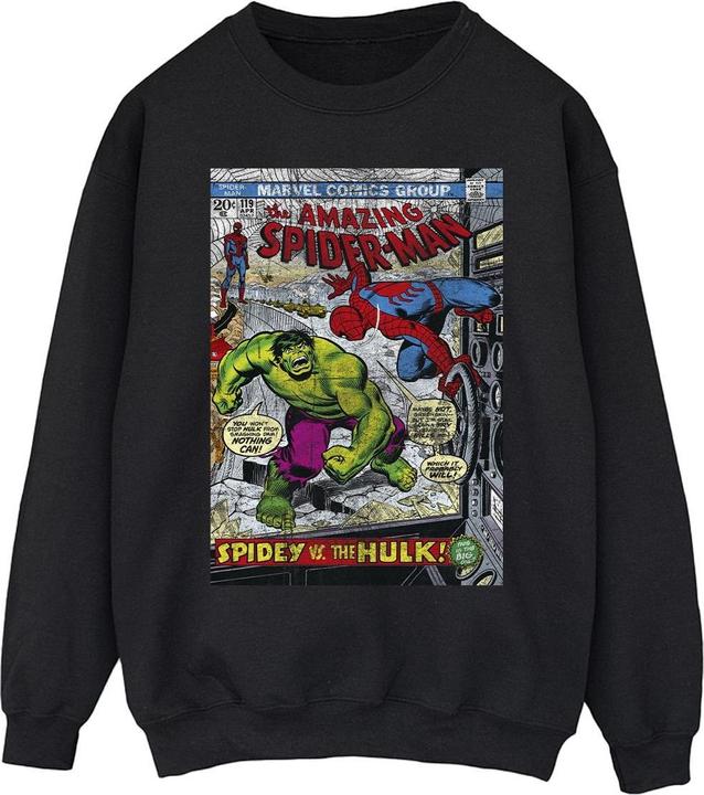 SpiderMan VS Hulk Cover Sweatshirt (XL)