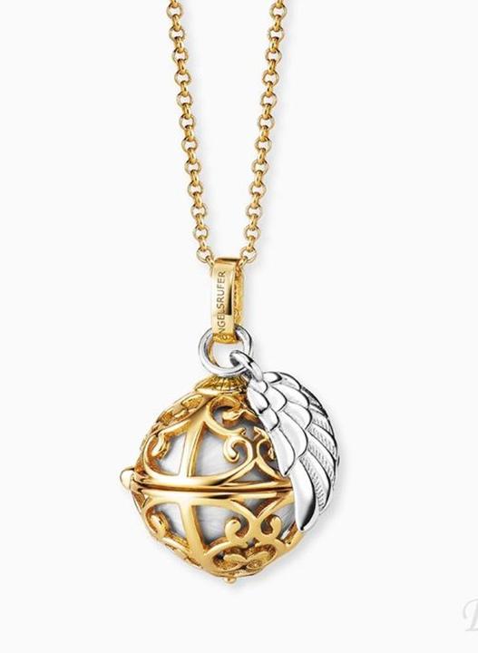 Immagine prodotto Engelsrufer Palla canterina con ala (Ottone, Argento 925, 45 cm)