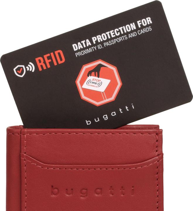 Actual product image Bugatti SECURE SLIM wallet