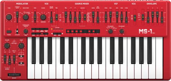 Image du produit Behringer MS-1 MK II-RD Syntétiseur analogique
