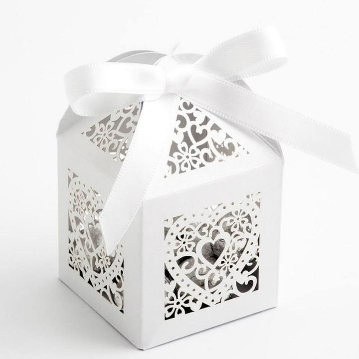 Image du produit Boîte à bonbons "Coeur" (10 pièces)
