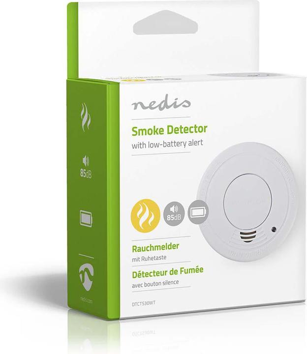 Produktbild Nedis DTCTS30WT Rauchmelder