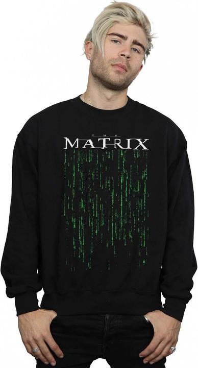 Actual product image The Matrix Mens Green Code Sweatshirt (5XL)