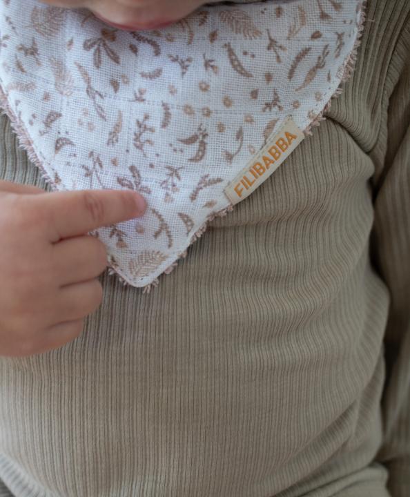 Productafbeelding Filibabba Bandana Slabbetje 2-Pack - Oogst