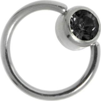Bijouteria Dünne Piercings (Kristall, Chirurgenstahl 316L)
