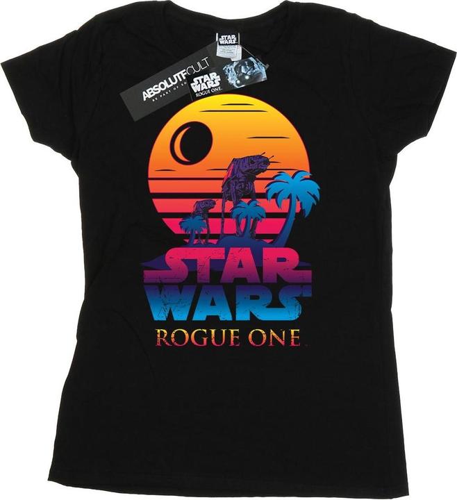 Star Wars Rogue One Logo Sunset TShirt (M)