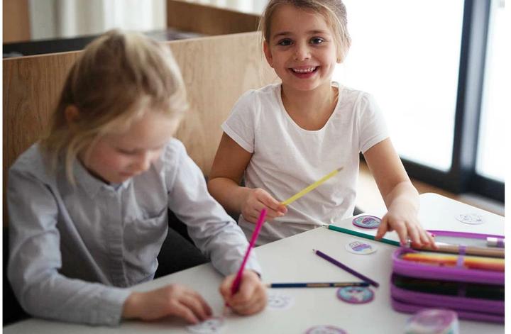 Immagine prodotto Beckmann Set di accessori per lo zaino di scuola Kletties (0.18 l)