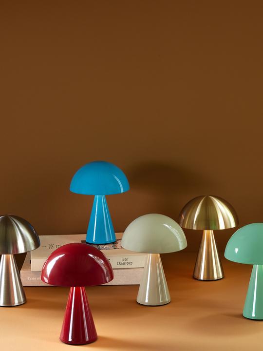Produktbild Hübsch Mush Tragbare Lampe Grün (43 lm)