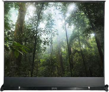 Medium MovieLux Mobil floor screen IS 195x146cm OS 200x200cm wxh 4:3 format type D (4:3)