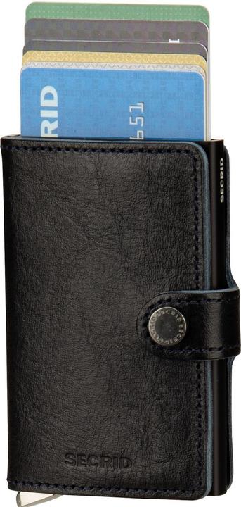 Actual product image Secrid Premium mini wallet Basco navy