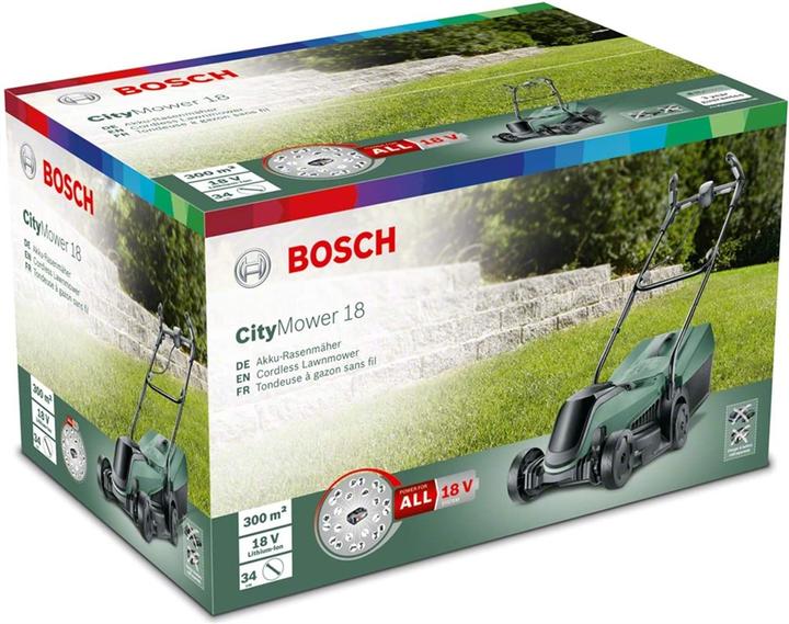 Produktbild Bosch Home & Garden CityMower 18 (Akkubetrieb)