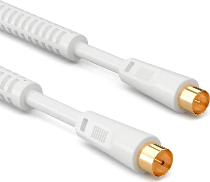 Image du produit Vivanco Coupleur coaxial pour câble d'antenne (Plug-Coax) (100 dB, Câble d'antenne)