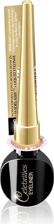 Actual product image Eveline Celebrityes Eyeliner Waterproof Eye Contourerack (Black)