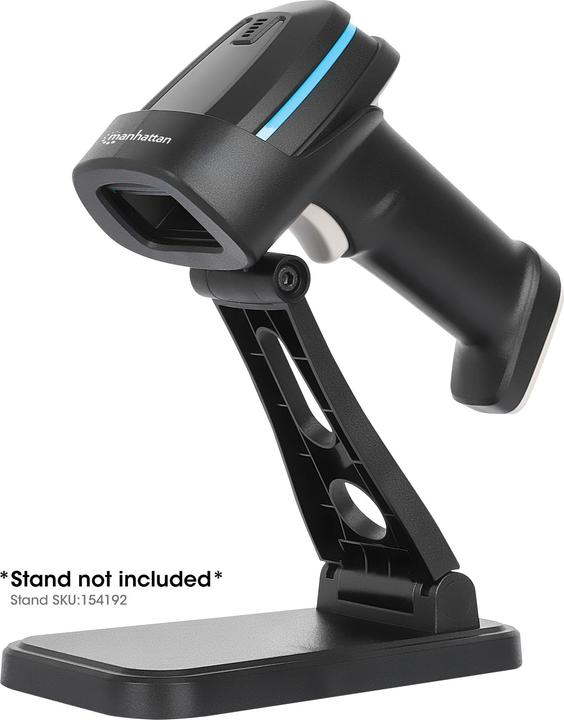 Actual product image Manhattan Wireless 2D long range LED barcode scanner (1D barcodes, 2D barcodes)