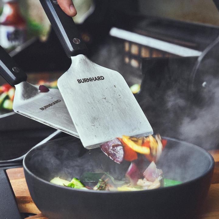Actual product image Burnhard Grill spatula and grill scraper set