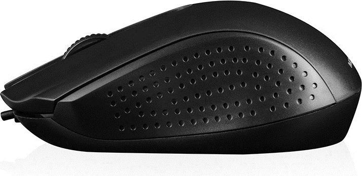 Image du produit Modecom Souris optique noire M4.1 OEM (sans logo) (Filaire)