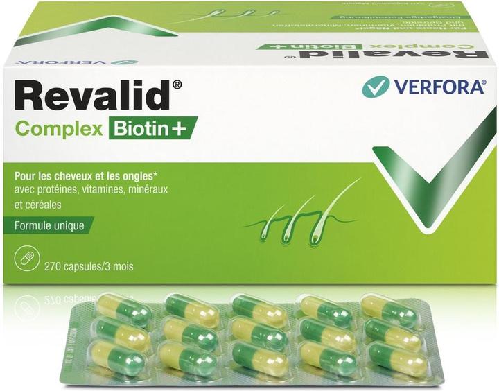 Image du produit Revalid Complexe de biotine+. (270 pièce(s), Capsules, 213 g)