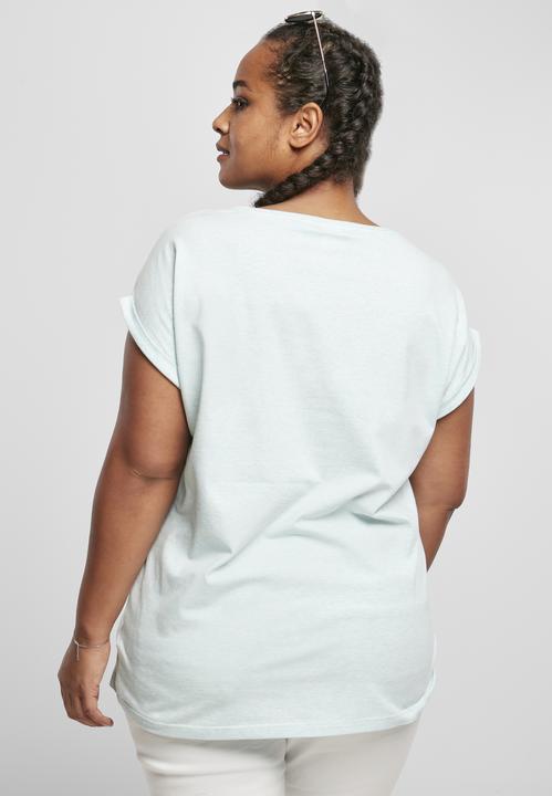 Produktbild Urban Classics Ladies Color Melange Extended Shoulder Tee (4XL)