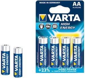 Produktbild Varta High Energy Batterie 4 x AA-Typ Alkalisch (4 Stk., AA)