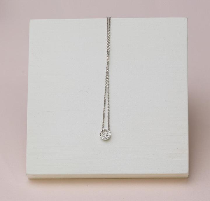 Produktbild Jette Kette ESSENCE (925er Silber rhodiniert, 45 cm)