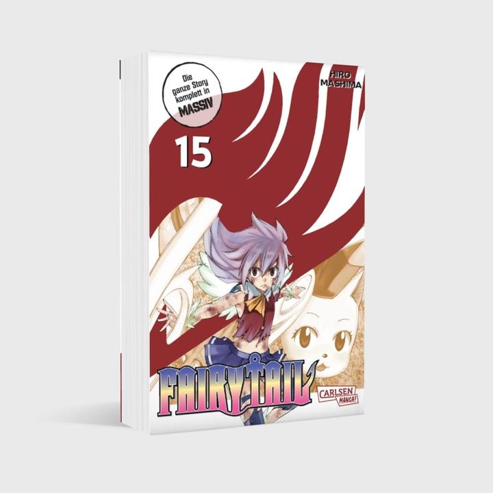 Actual product image Fairy Tail Solid 15 (Hiro Mashima, German)