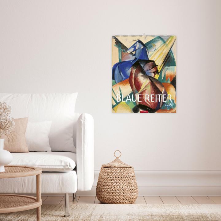 Produktbild Der Blaue Reiter Kalender 2026 (46 x 55 cm, Deutsch, Englisch)