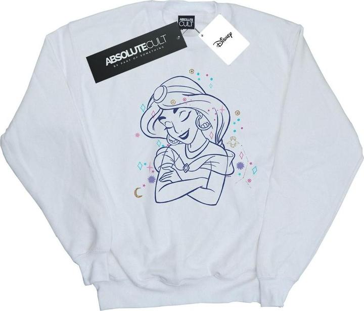 Disney Aladdin Princess Jasmine Constellation Sweatshirt (L)