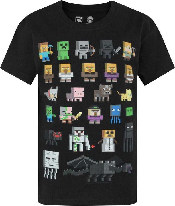 Minecraft offizielles Jungen Sprites Charakter TShirt