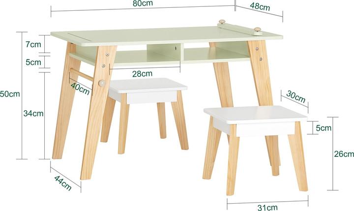 Produktbild SoBuy Alexia (Kindersitzgruppe)