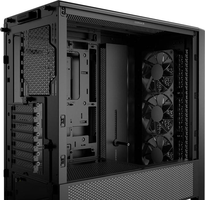 Produktbild Corsair Geh Midi FRAME 4000D RS Mid-Tower, Black (mATX, Mini-ITX, ATX, E-ATX)