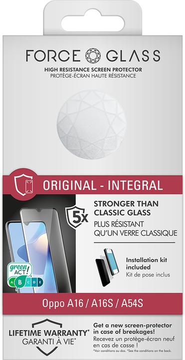 Image du produit Bigben Connected Protection d'écran en verre (1 pièce(s), Oppo A16s, Oppo A16, Oppo A54s)