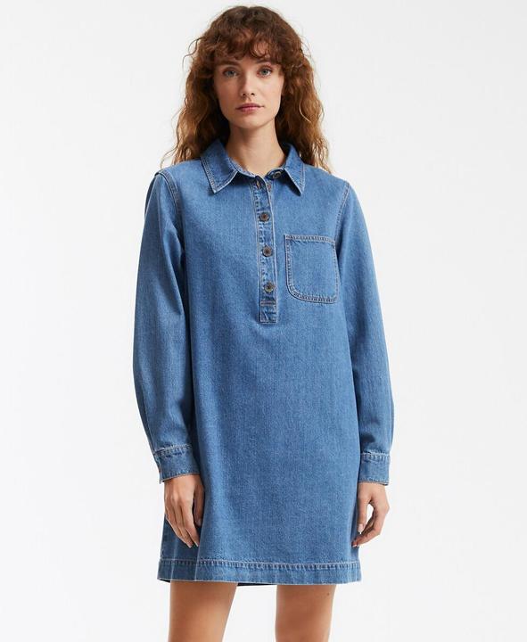 Produktbild La Redoute Collections Kurzes Jeanskleid Signature ALBANE (46)
