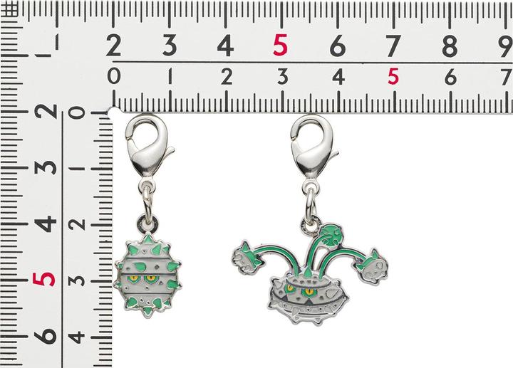 Actual product image Pokémon Pokemon Center - Ferroseed, Ferrothorn keyring - 2 pieces