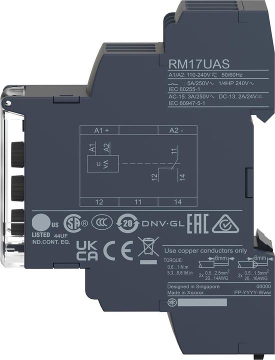 Produktbild Schneider Electric Spannungswächter, Über-/Unterspannung, RM17UAS14