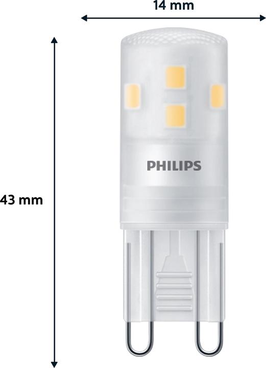 Actual product image Philips white (G9, 1.90 W, 220 lm, 3 x, E)