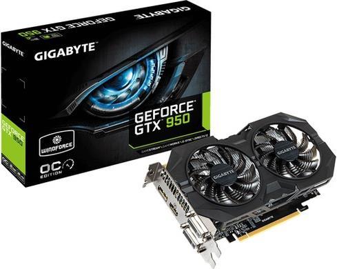 Image du produit Gigabyte GeForce GTX 950 OC (2 Go)